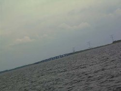 Ketelbrug vom IJsselmeer ins Ketelmeer