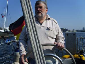 Unser Skipper Karl-Heinz