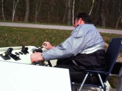 anlegen üben