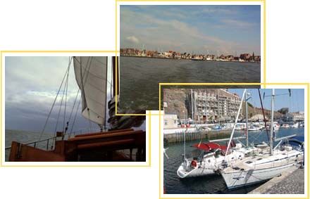 T�rns: Helgoland mit der Galatea, Teneriffa-La Gomera und IJsselmeer mit einem Motorboot